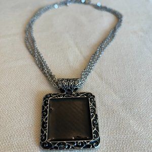 Brighton Black Stone Necklace